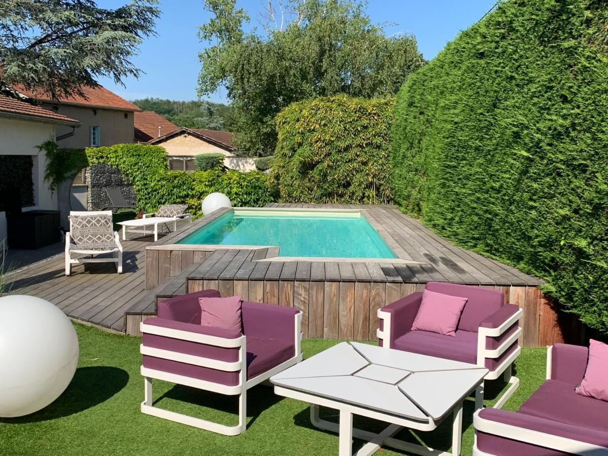 Pont Du Chalon Hotel And Restaurant Margès Eksteriør bilde